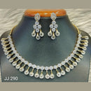 Jain Jewellers American Diamond Jewellery Necklace Set