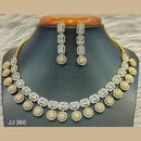 Jain Jewellers American Diamond Jewellery Necklace Set