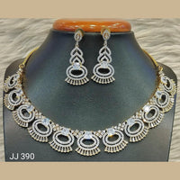 Jain Jewellers American Diamond Jewellery Necklace Set