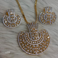 Jain Jewellers Ad Stone Pendant Set
