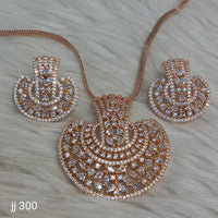 Jain Jewellers Ad Stone Pendant Set
