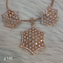 Jain Jewellers Ad Stone Pendant Set