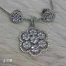 Jain Jewellers Ad Stone Pendant Set