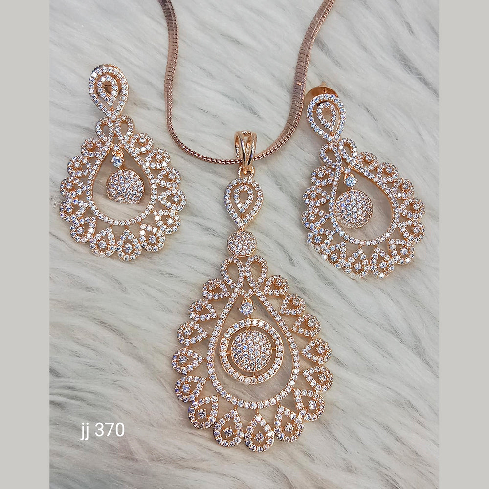 Jain Jewellers Ad Stone Pendant Set