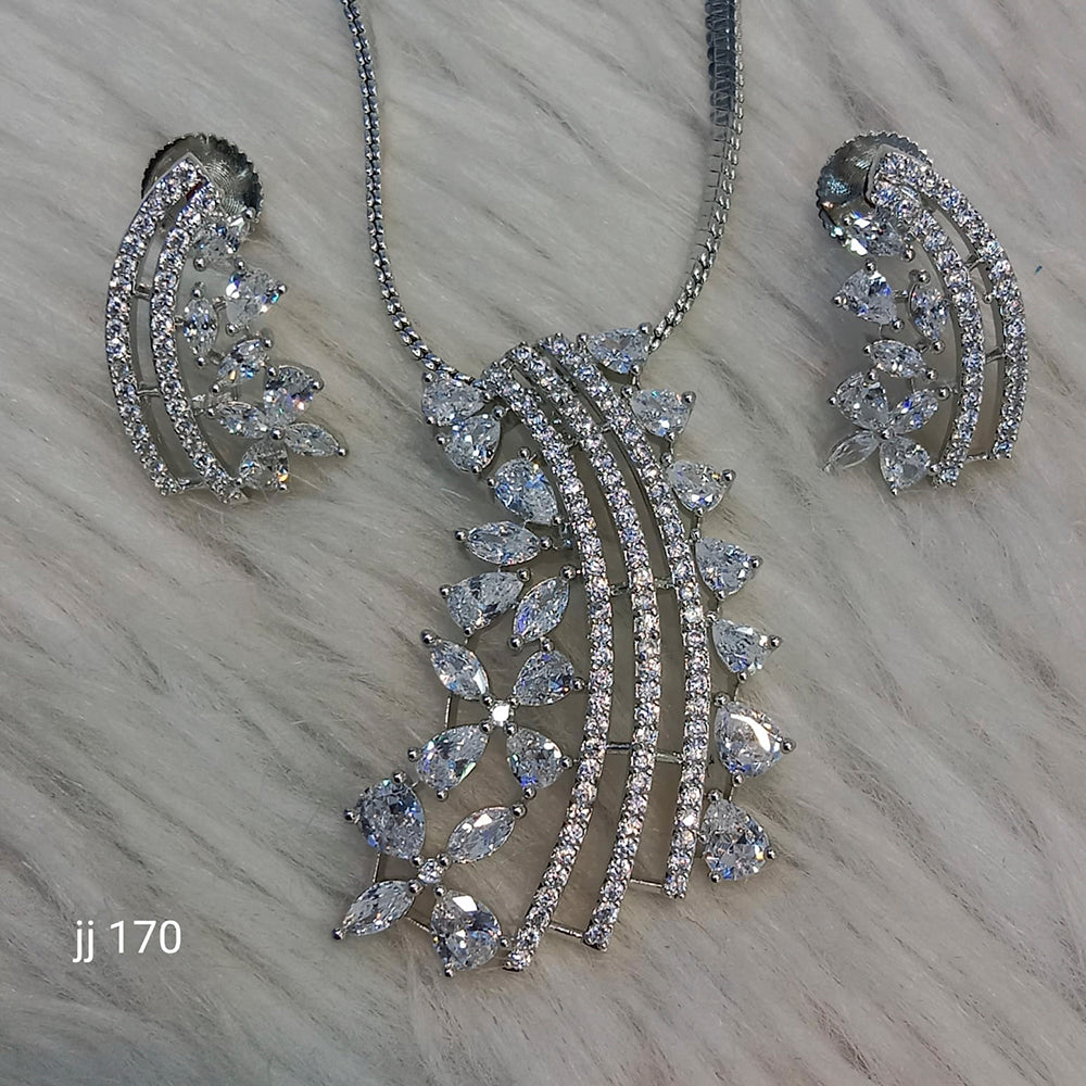 Jain Jewellers Ad Stone Pendant Set