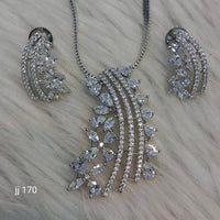 Jain Jewellers Ad Stone Pendant Set