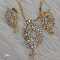 Jain Jewellers Ad Stone Pendant Set