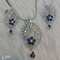 Jain Jewellers Ad Stone Pendant Set