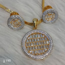 Jain Jewellers Ad Stone Pendant Set