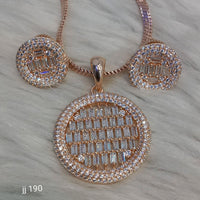 Jain Jewellers Ad Stone Pendant Set