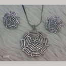Jain Jewellers Ad Stone Pendant Set