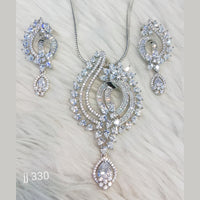 Jain Jewellers Ad Stone Pendant Set