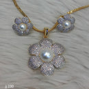 Jain Jewellers Ad Stone Pendant Set