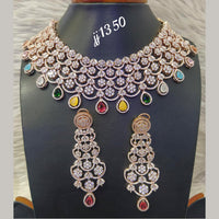Jain Jewellers American Diamond Jewellery Necklace Set