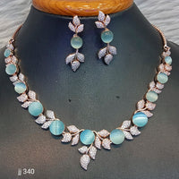 Jain Jewellers American Diamond Jewellery Necklace Set