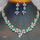 Jain Jewellers American Diamond Jewellery Necklace Set