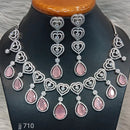 Jain Jewellers American Diamond Jewellery Necklace Set