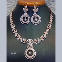 Jain Jewellers American Diamond Jewellery Necklace Set