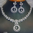 Jain Jewellers American Diamond Jewellery Necklace Set