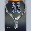 Jain Jewellers American Diamond Jewellery Necklace Set
