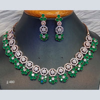 Jain Jewellers American Diamond Jewellery Necklace Set