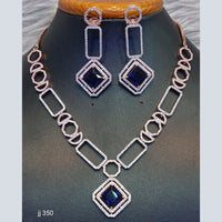 Jain Jewellers American Diamond Jewellery Necklace Set