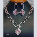 Jain Jewellers American Diamond Jewellery Necklace Set