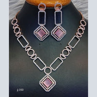 Jain Jewellers American Diamond Jewellery Necklace Set