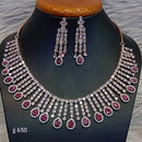 Jain Jewellers American Diamond Jewellery Necklace Set