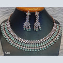 Jain Jewellers American Diamond Jewellery Necklace Set