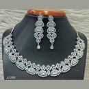 Jain Jewellers American Diamond Jewellery Necklace Set