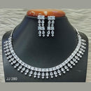 Jain Jewellers American Diamond Jewellery Necklace Set