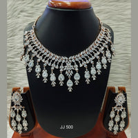 Jain Jewellers American Diamond Jewellery Necklace Set