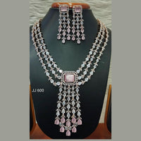 Jain Jewellers American Diamond Jewellery Necklace Set