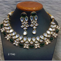 Jain Jewellers Kundan Stone Choker Necklace Set
