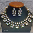Jain Jewellers Meenakari Kundan Stone Necklace Set