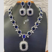 Jain Jewellers American Diamond Necklace Set