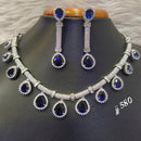 Jain Jewellers American Diamond Necklace Set