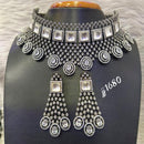 Jain Jewellers American Diamond Choker Necklace Set