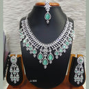 Jain Jewellers AD Stone Necklace Set