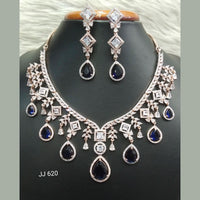 Jain Jewellers AD Stone Necklace Set