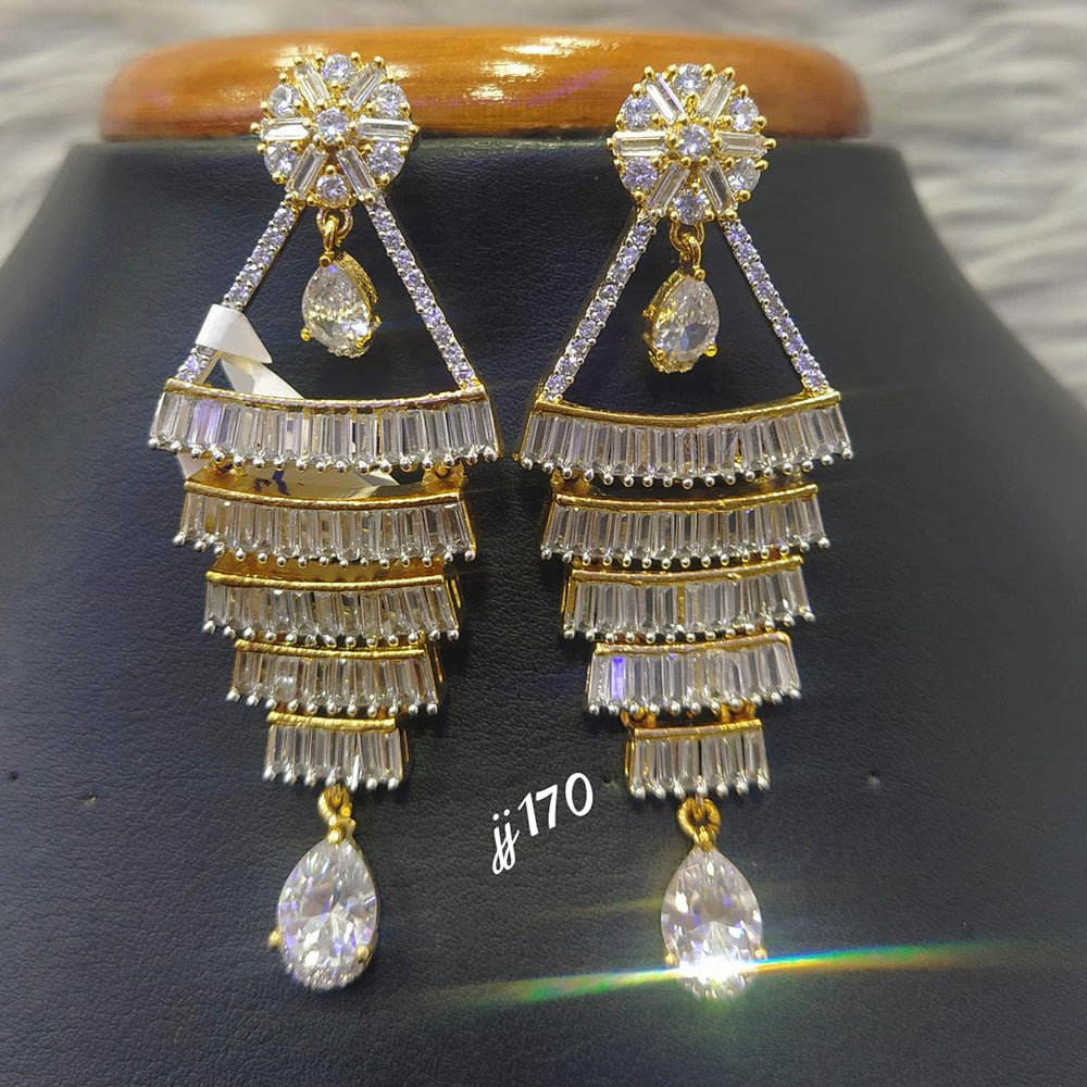 Jain Jewellers Ad Stone Dangler Earrings