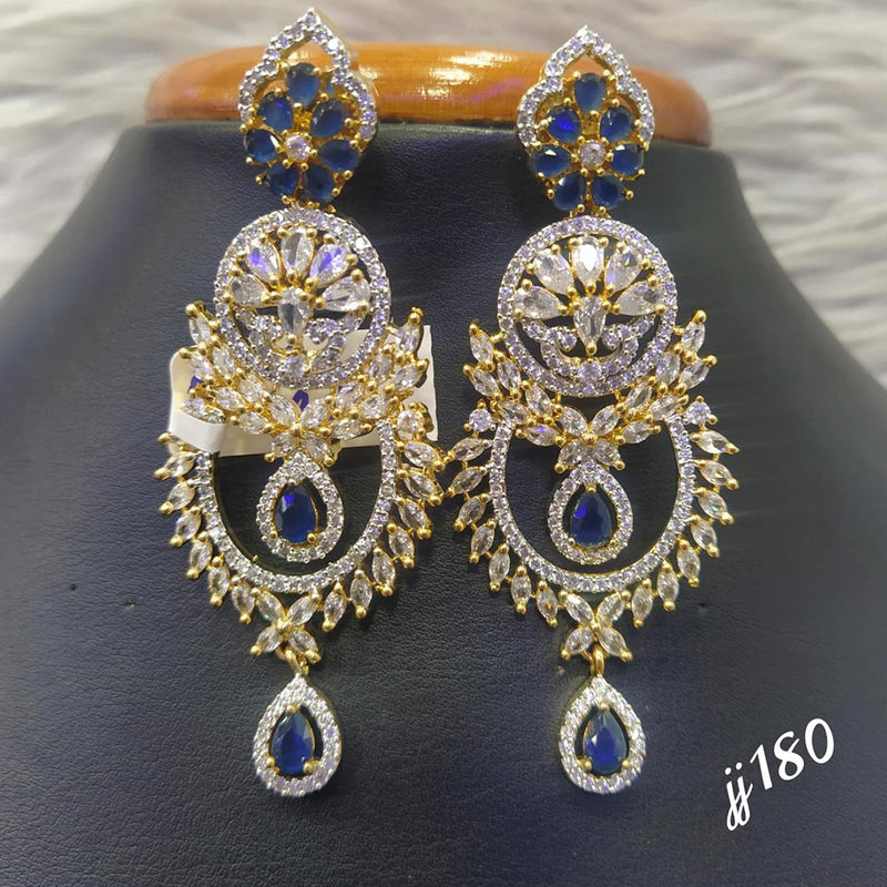 Jain Jewellers Ad Stone Dangler Earrings