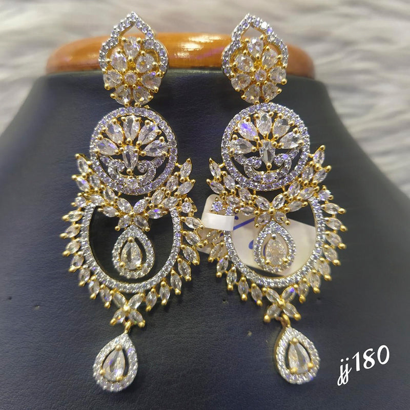 Jain Jewellers Ad Stone Dangler Earrings