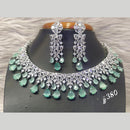 Jain Jewellers AD Stone Necklace Set