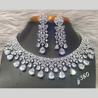 Jain Jewellers AD Stone Necklace Set