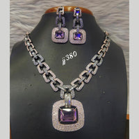 Jain Jewellers AD Stone Necklace Set