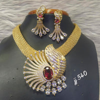Jain Jewellers AD Stone Necklace Set