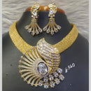 Jain Jewellers AD Stone Necklace Set