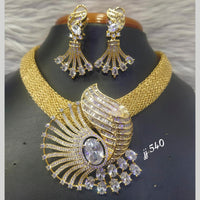Jain Jewellers AD Stone Necklace Set
